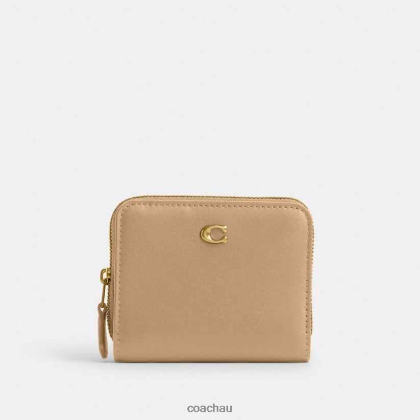 Coach Women BILLFOLD WALLET B4/TAN Z8JFB8347