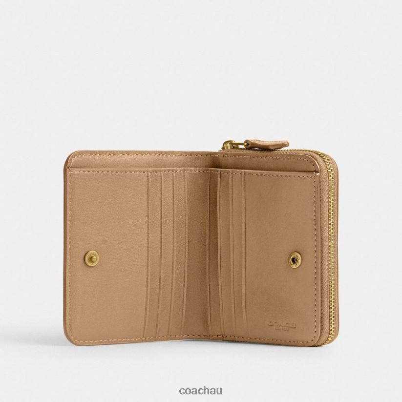 Coach Women BILLFOLD WALLET B4/TAN Z8JFB8347