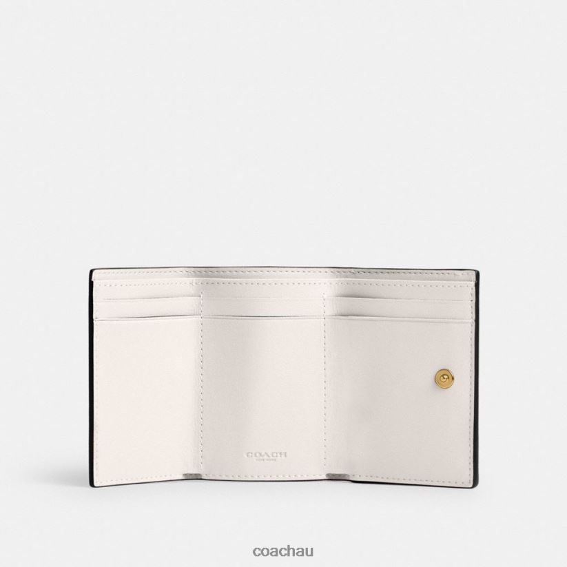 Coach Women ESSENTIAL MINI TRIFOLD WALLET B4/CHALK Z8JFB8351
