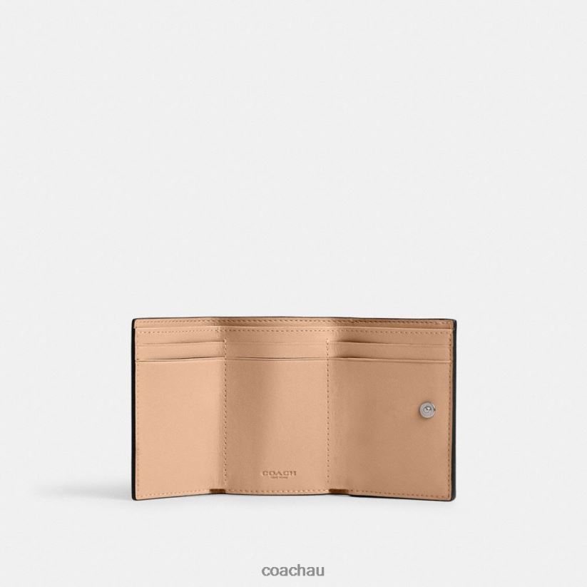 Coach Women ESSENTIAL MINI TRIFOLD WALLET LH/Buff Z8JFB8346