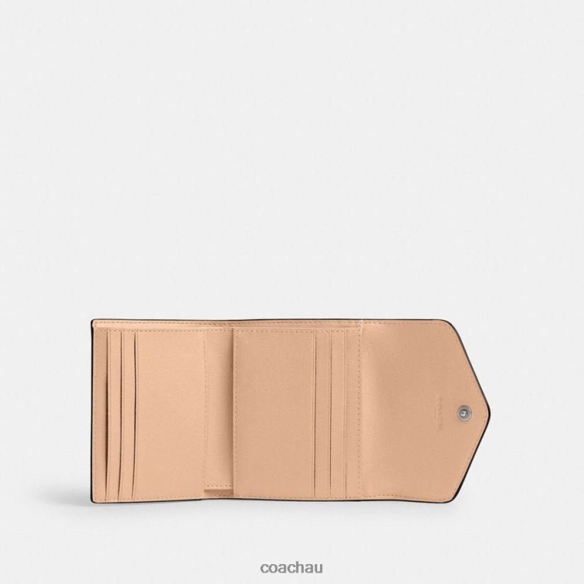 Coach Women WYN SMALL WALLET LH/Buff Z8JFB8345