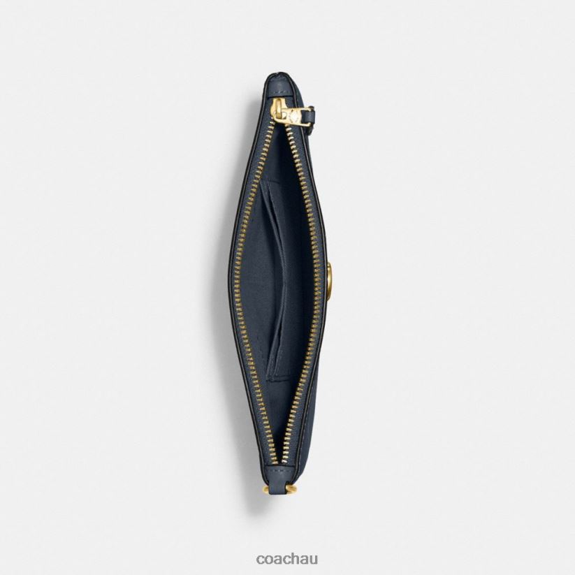 Coach Women SMALL WRISTLET B4/DENIM Z8JFB8361